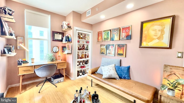 715 6th St NW Unit 1002, Washington, DC 20001 - office featuring wood finished floors and baseboards