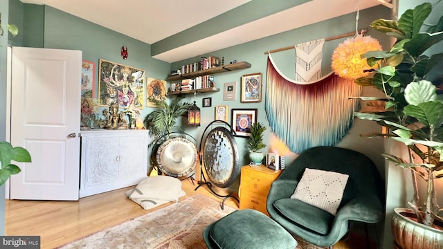 715 6th St NW Unit 1002, Washington, DC 20001 - sitting room with wood finished floors