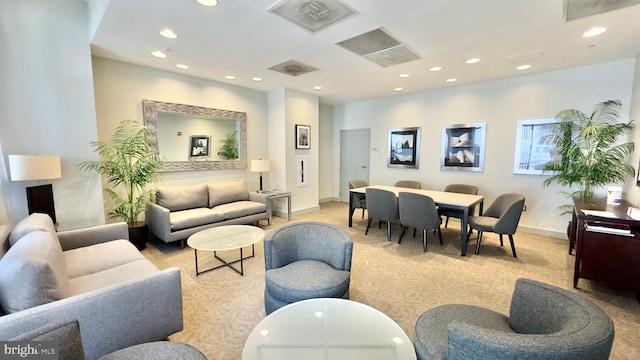 715 6th St NW Unit 1002, Washington, DC 20001 - community lobby with recessed lighting
