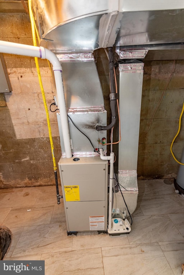 1304 N Linwood Ave, Baltimore, MD 21213 - view of utility room