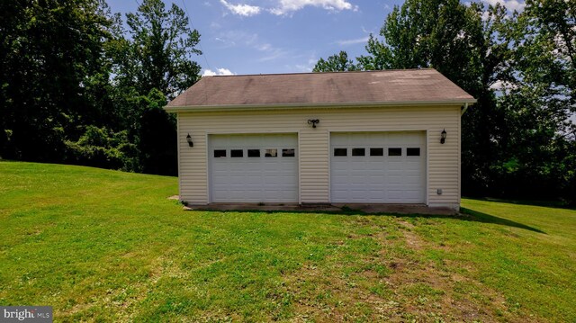 4179 Fiery Run Rd, Linden, VA 22642 - view of detached garage