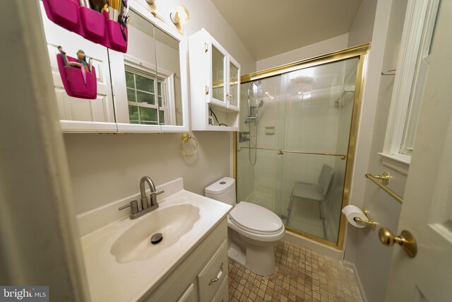 4179 Fiery Run Rd, Linden, VA 22642 - full bath featuring a stall shower and vanity