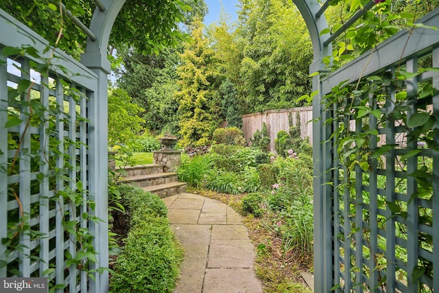 3201/2 Mansion Dr, Alexandria, VA 22302 - view of yard