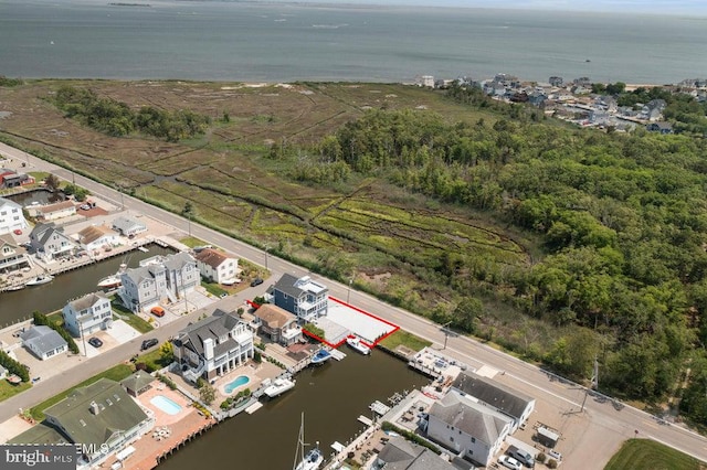 1 Capstan Rd, Waretown, NJ 08758 - aerial view of a nearby body of water
