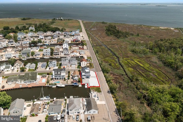 1 Capstan Rd, Waretown, NJ 08758 - aerial view of property and surrounding area featuring a nearby body of water and nearby suburban area
