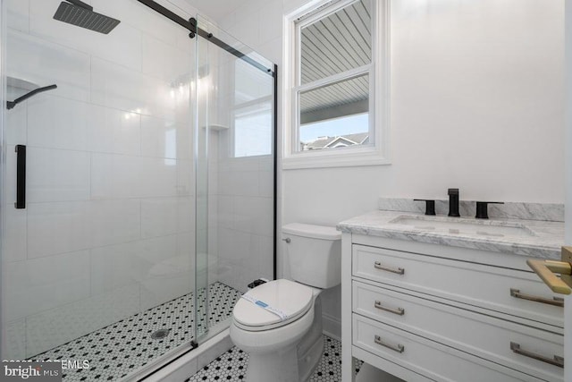 1 Capstan Rd, Waretown, NJ 08758 - full bathroom with vanity and a shower stall