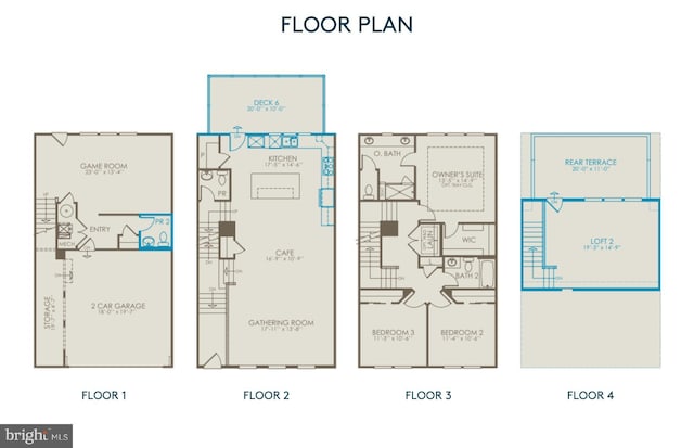 1106 Crested Wood Dr, Laurel, MD 20724 - view of property floor plan