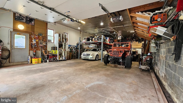 2462 Route Unit 412, Hellertown, PA 18055 - garage featuring a workshop area