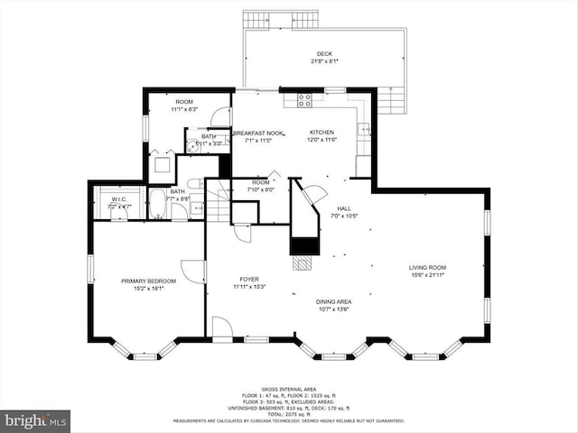 13310 Mockingbird Ln, Bowie, MD 20720 - view of floor plan / room layout