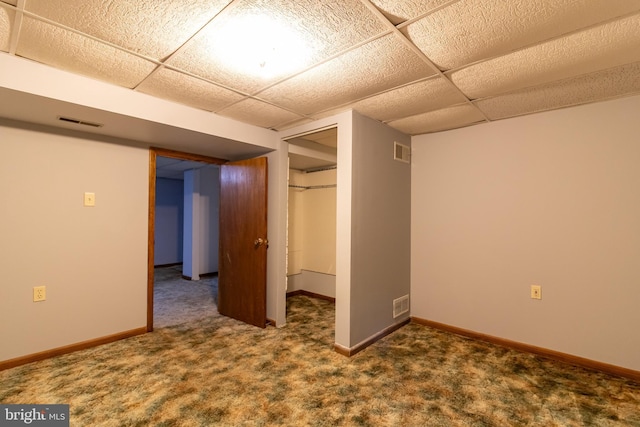 25 Pheasant Run, York Haven, PA 17370 - finished basement featuring carpet and a paneled ceiling