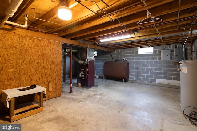 25 Pheasant Run, York Haven, PA 17370 - below grade area with oil tank, heating unit, and gas water heater