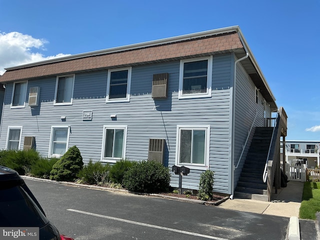 708 Bradley Rd Unit B, Ocean City, MD 21842 - view of property featuring stairs