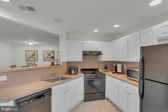 621 Mowat Unit 621, Hamilton, NJ 08690 - kitchen with stainless steel appliances, white cabinetry, light countertops, and recessed lighting