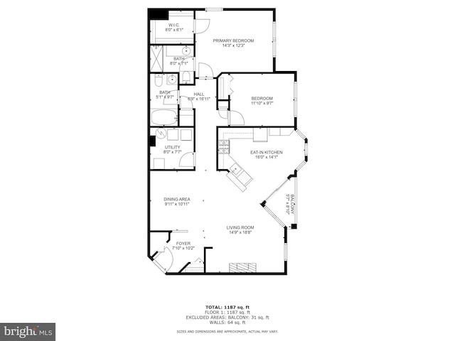 621 Mowat Unit 621, Hamilton, NJ 08690 - view of property floor plan