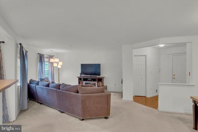 621 Mowat Unit 621, Hamilton, NJ 08690 - living area featuring light colored carpet