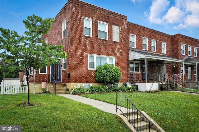8141 Gray Haven Rd, Baltimore, MD 21222 - view of front facade with brick siding