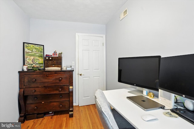 8141 Gray Haven Rd, Baltimore, MD 21222 - home office with light wood-type flooring