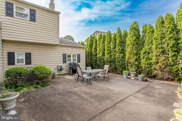 1018 Hilltop Rd, Warminster, PA 18974 - view of patio with outdoor dining area and grilling area