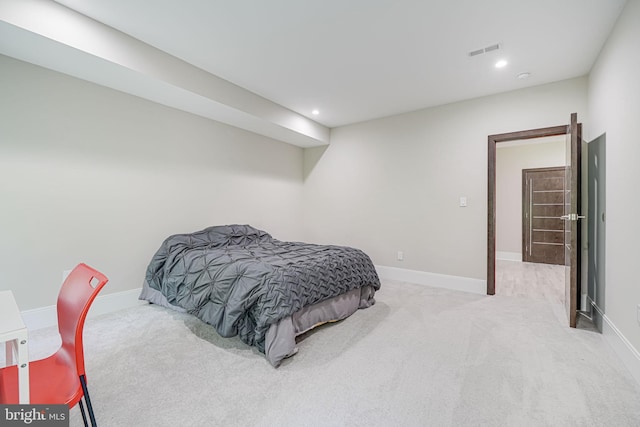 9908 Blake Ln, Oakton, VA 22124 - carpeted bedroom featuring baseboards and recessed lighting