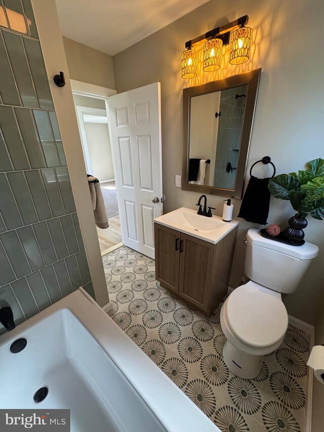 512 Majestic Ave, Bellmawr, NJ 08031 - full bath with vanity and toilet