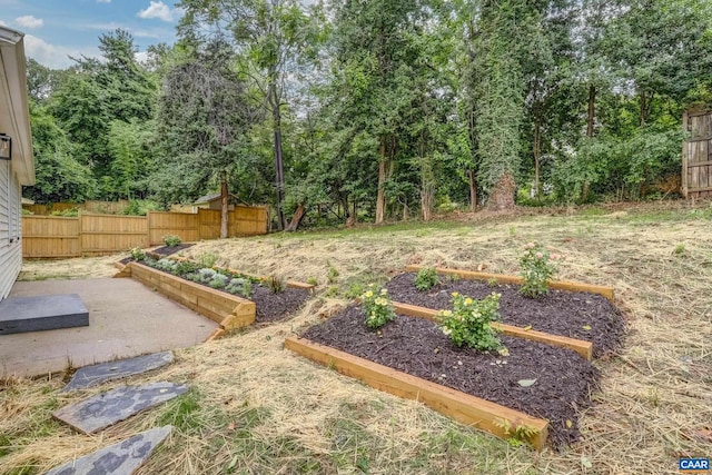 1623 Mason Ln, Charlottesville, VA 22903 - view of yard featuring a vegetable garden
