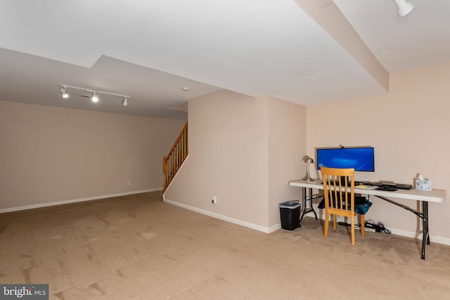 6 Thunder Gulch, Newark, DE 19702 - office with carpet floors and track lighting