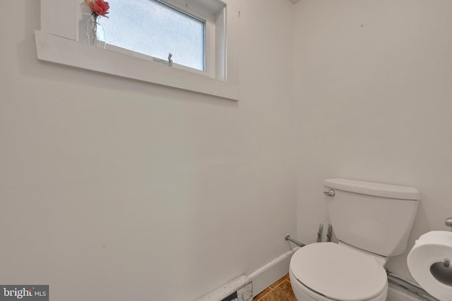 12 Charlestown Rd, Washington Boro, PA 17582 - bathroom featuring toilet and baseboards