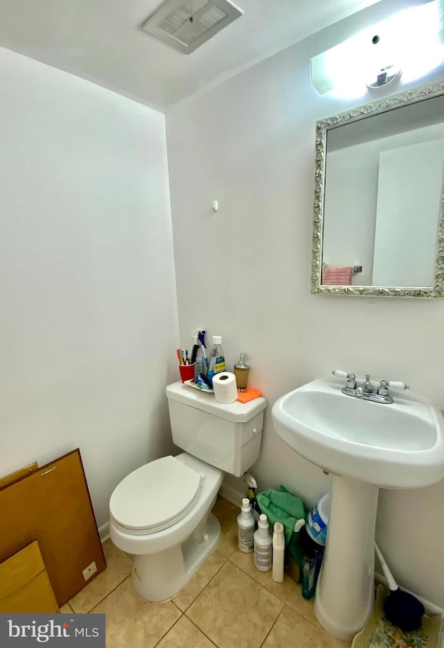 1064 W W Side Dr Unit 25-F, Gaithersburg, MD 20878 - bathroom featuring tile patterned floors and toilet