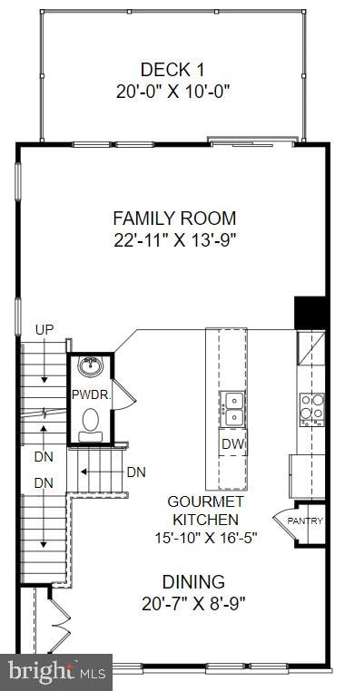 3453 Saint Robin Ln, Bowie, MD 20716 - view of room layout