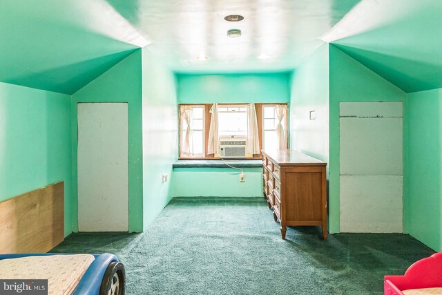 1714 S Main St, Bechtelsville, PA 19505 - bonus room with carpet, lofted ceiling, and cooling unit