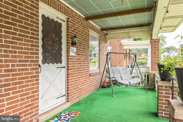 1714 S Main St, Bechtelsville, PA 19505 - view of porch