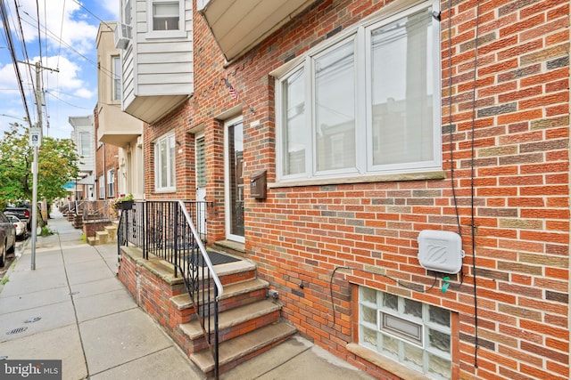 3207 Salmon St, Philadelphia, PA 19134 - entrance to property with brick siding