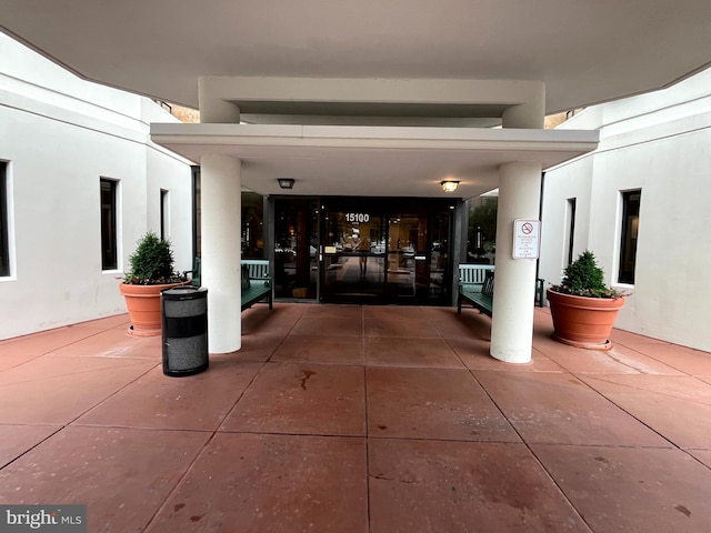 15100 Interlachen Dr Unit 4-701, Silver Spring, MD 20906 - property entrance featuring stucco siding