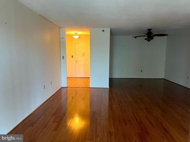 15100 Interlachen Dr Unit 4-701, Silver Spring, MD 20906 - spare room featuring ceiling fan and wood finished floors