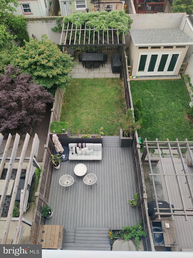 1318 E Eyre St, Philadelphia, PA 19125 - drone / aerial view