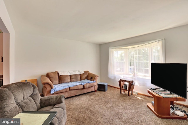 225 Bobby Jones Dr, Etters, PA 17319 - living room featuring carpet floors and baseboards