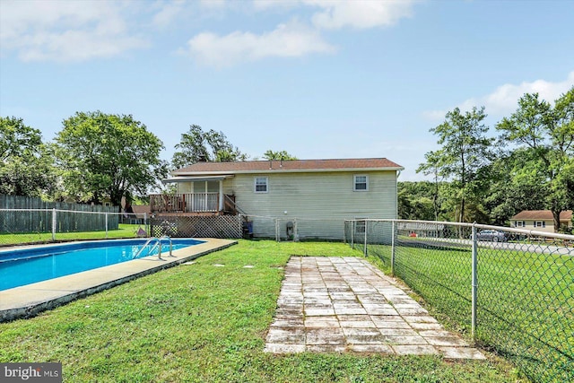 225 Bobby Jones Dr, Etters, PA 17319 - back of house featuring a fenced backyard and a wooden deck