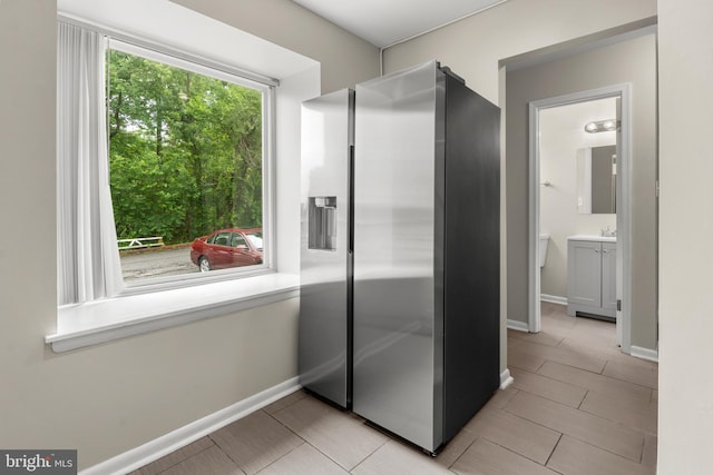 14 Ensign Ct, Essex, MD 21221 - bathroom with vanity and baseboards