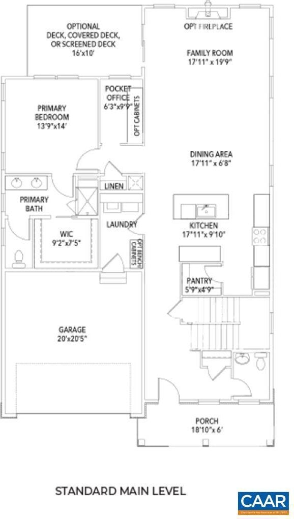 51E Farrow Dr, Charlottesville, VA 22901 - view of room layout