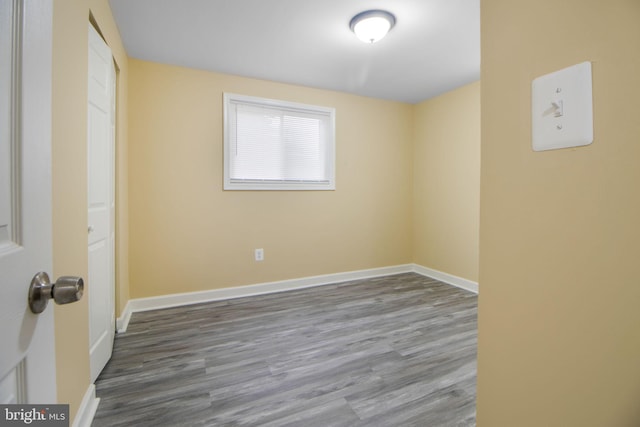 659 Charraway Rd, Baltimore, MD 21229 - unfurnished bedroom with wood finished floors