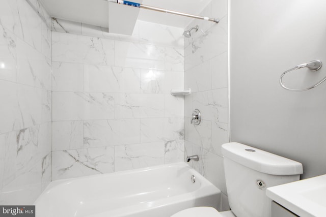 659 Charraway Rd, Baltimore, MD 21229 - bathroom featuring vanity and shower / washtub combination