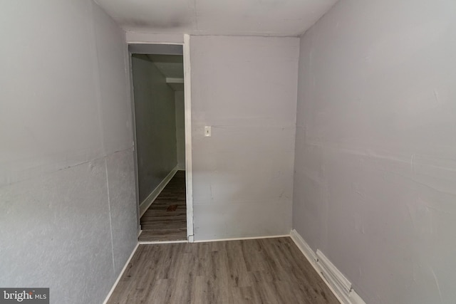 1826 E 28th St, Baltimore, MD 21218 - hall with wood finished floors and baseboards