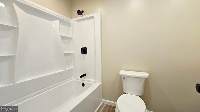 1440 N 26th St, Allentown, PA 18104 - bathroom with bathtub / shower combination and wood finished floors