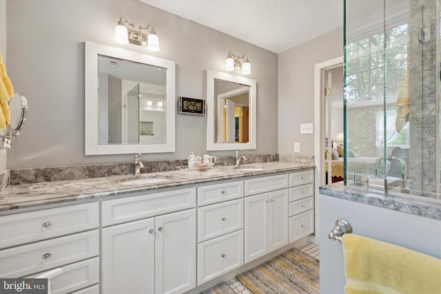 207 Saddle Dr, Furlong, PA 18925 - bathroom featuring double vanity and healthy amount of natural light