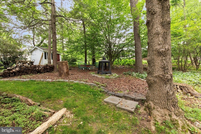 207 Saddle Dr, Furlong, PA 18925 - view of yard featuring an outdoor structure
