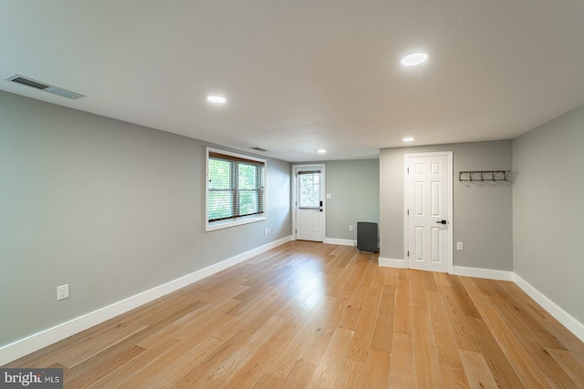 7913 Double Creek Ct, Springfield, VA 22153 - unfurnished room featuring recessed lighting and light wood-style floors