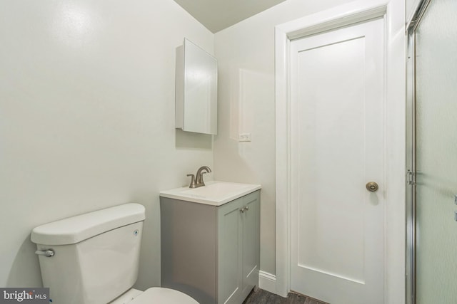 511 Sylvan Way, Pasadena, MD 21122 - bathroom featuring toilet and vanity