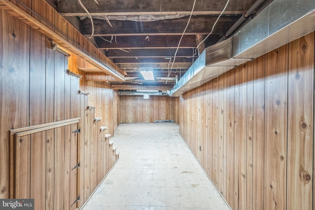 511 Sylvan Way, Pasadena, MD 21122 - finished basement featuring wood walls