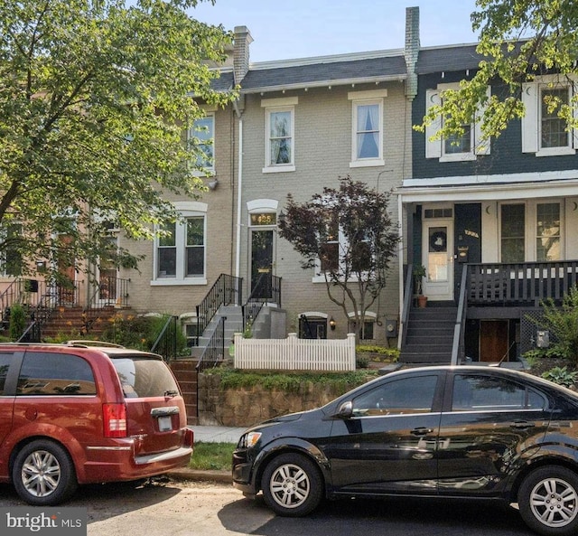 425 16th St SE, Washington, DC 20003 - townhome / multi-family property with stairs and brick siding