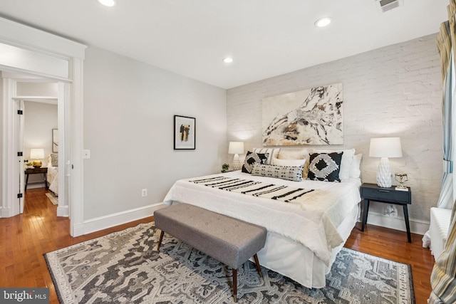 425 16th St SE, Washington, DC 20003 - bedroom with wood finished floors and recessed lighting